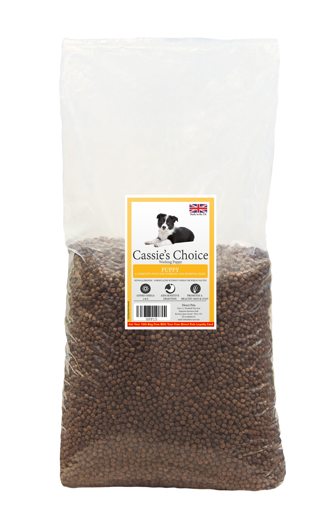 Cassie's Choice Puppy 15kg