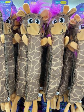 Dog & Co Giraffe Toy With 3 Squeakers 55cm