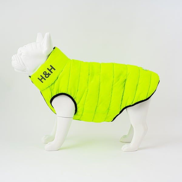 Hugo & Hudson Puffer Jacket Green/Navy