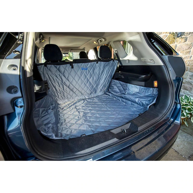 Car Boot & Bumper Protector by Henry Wag for SUVs - Grey & Black