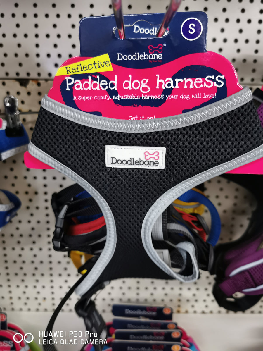 Doodlebone Harness Reflective Black Small