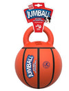 GiGwi Jumball Basketball Ball with Rubber Handle (Orange)