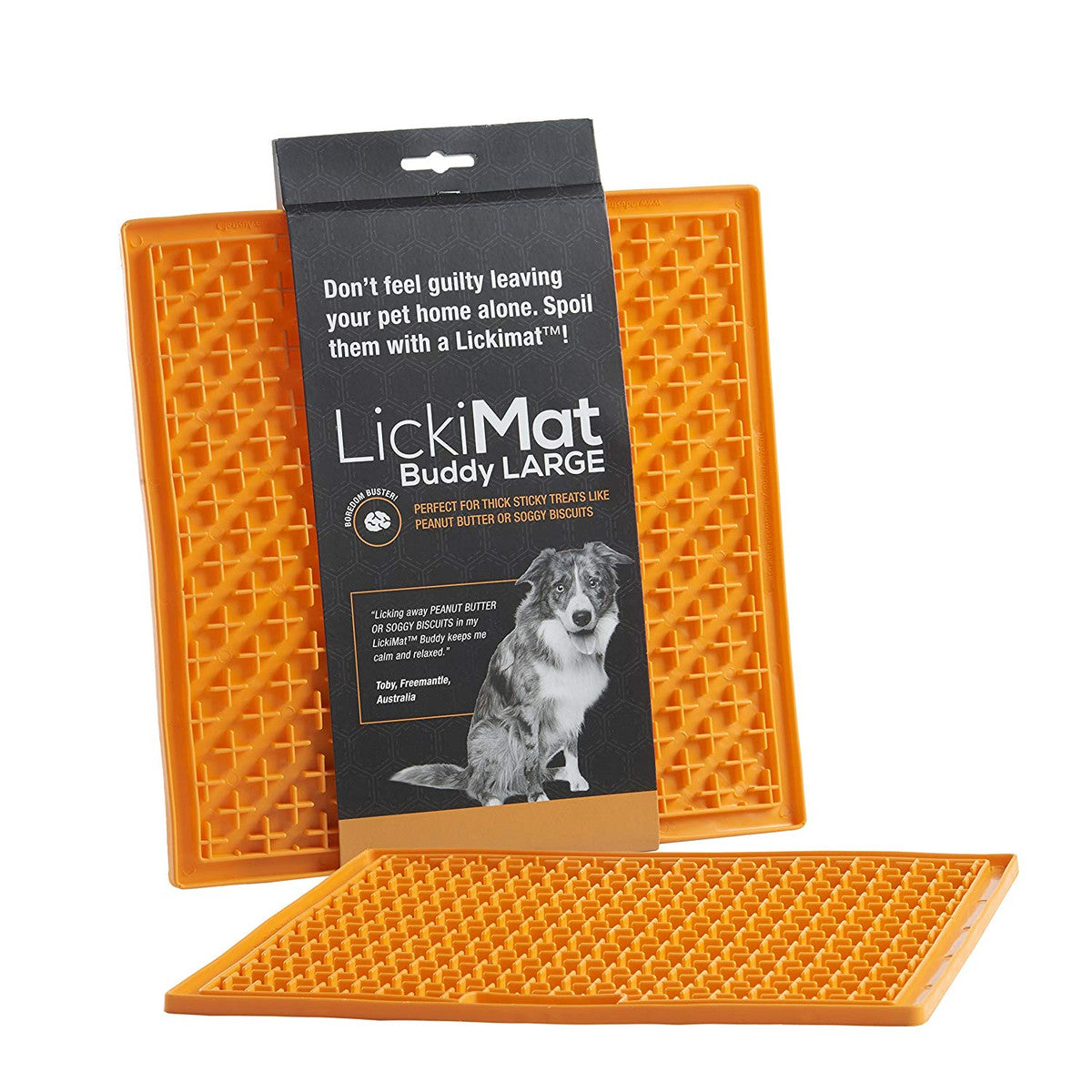 Licki Mat Buddy Orange Large