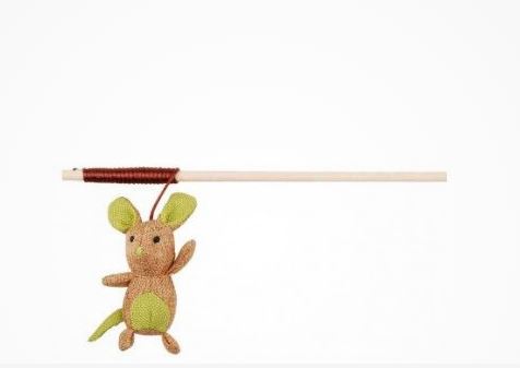 Playing rod with mouse 40 cm