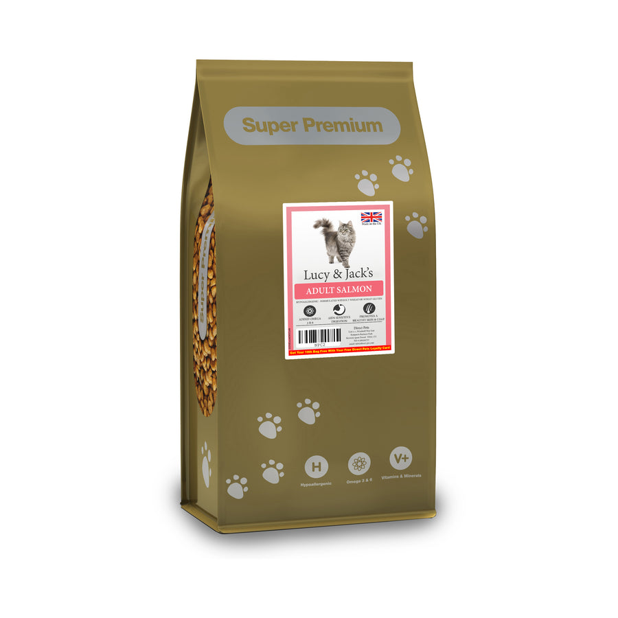 Lucy & Jack's Cat Salmon 300g