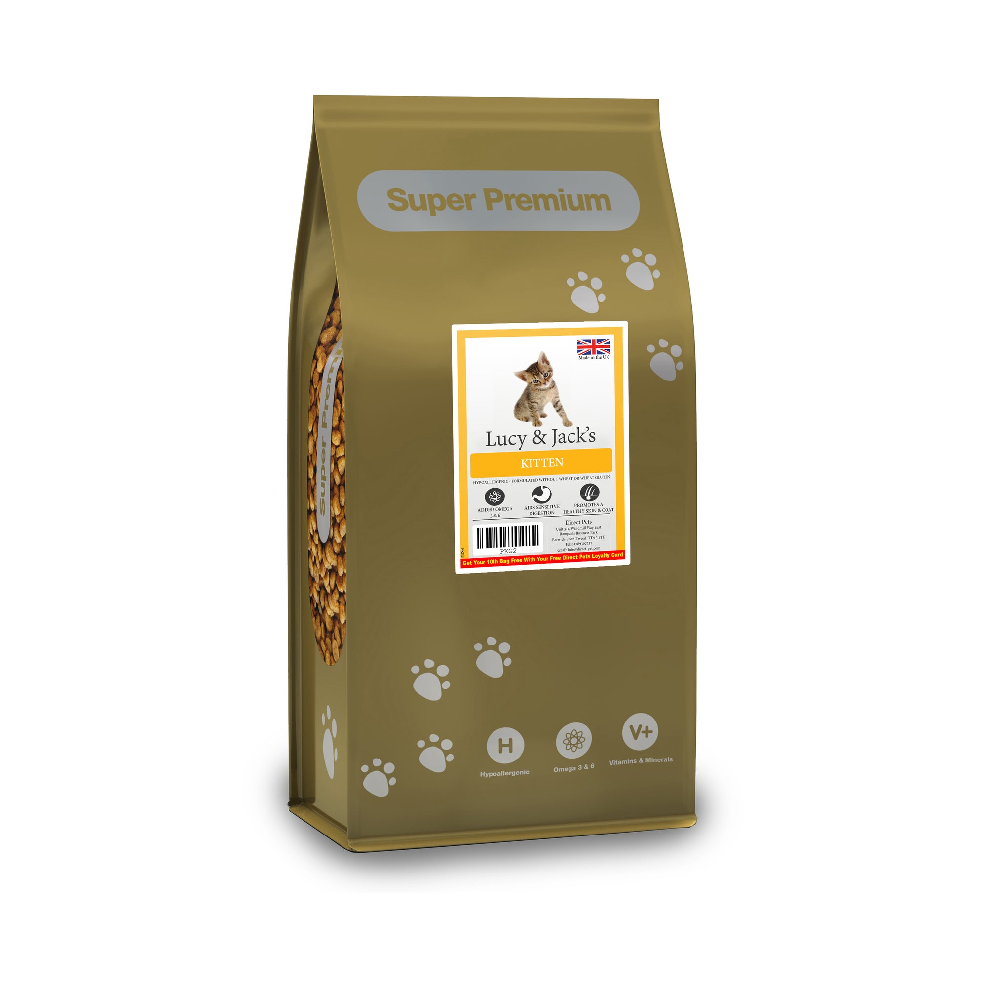 Lucy & Jacks Kitten 2kg