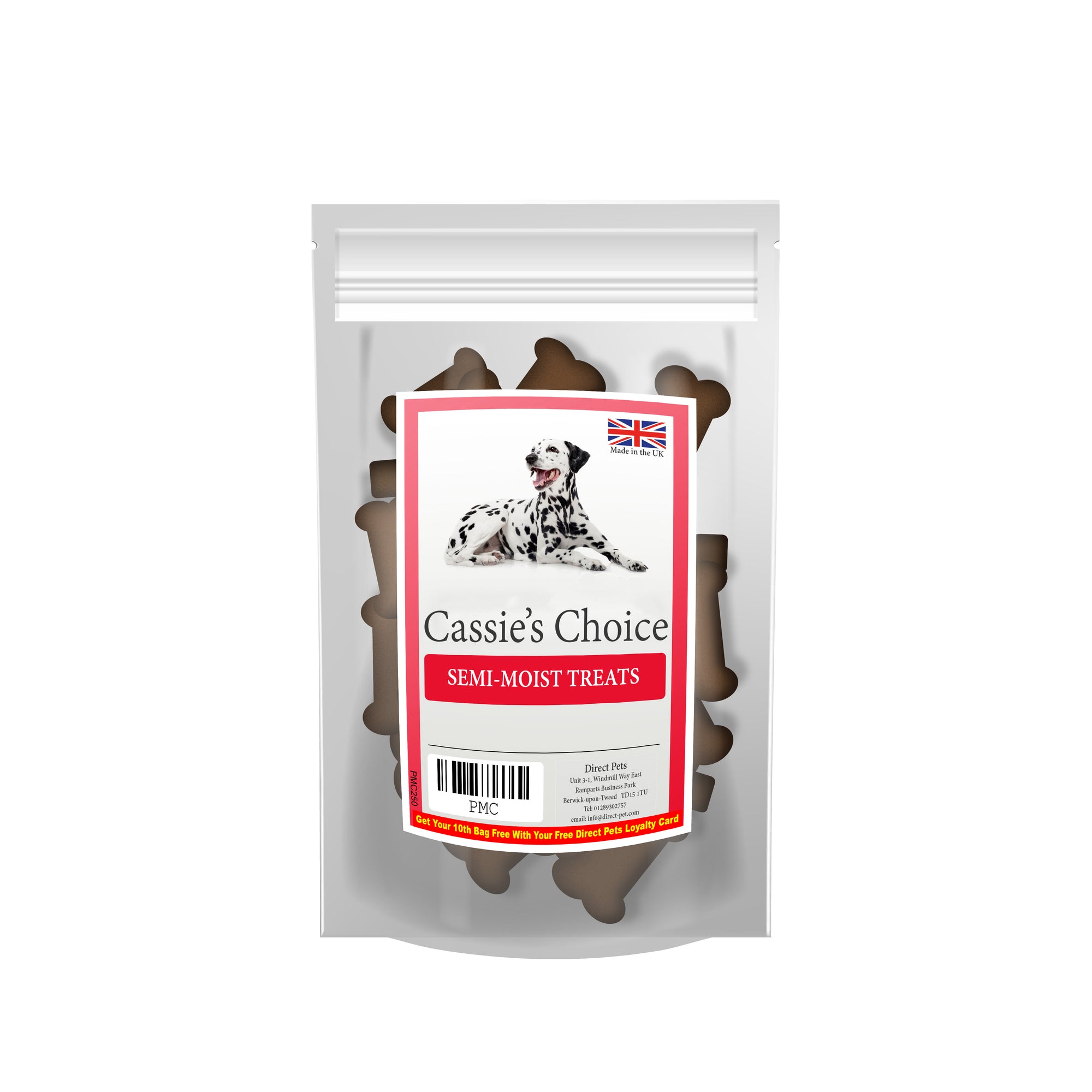 Cassie's Choice Semi-Moist Treats 250g