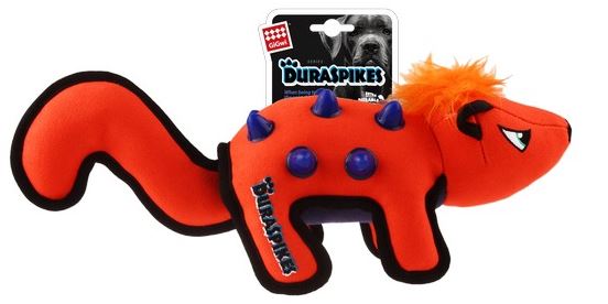 GiGwi Duraspikes Extra Durable Racoon (Orange)
