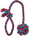 Rope Toy with Woven-in Ball: 7 cm