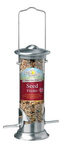 Walter Harrisons Steel Die Cast Seed Feeder 20cm
