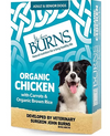 Burns Organic Chicken Trays (12 x 150g)