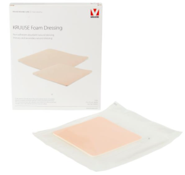 Krusse Foam Sterile Dressing (15x15cm)