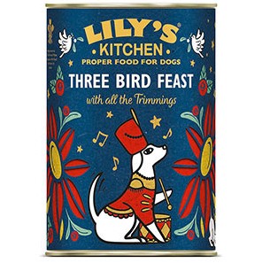Lily's Kitchen Tins Three Bird Feast 400g