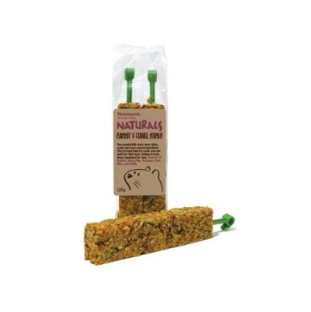 Naturals Carrot & Fennel Sticks 120g