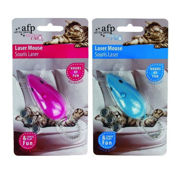 All For Paws Modern Cat Laser Mouse