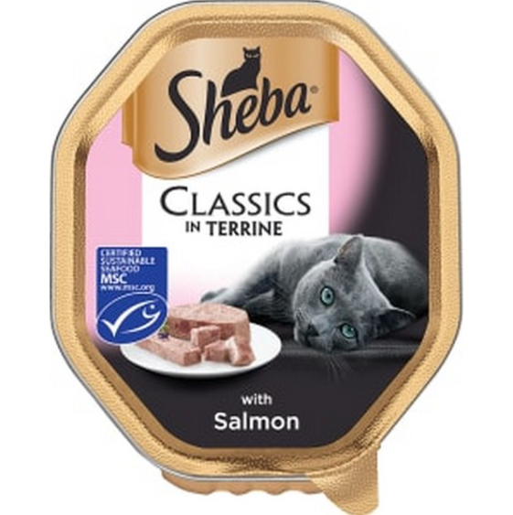 Sheba Alutray ClassicsSalmon In Terrine 85g