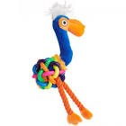 Play-Plus Tough Multi Texture  Flamingo Mini