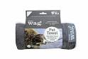Henry Wag Hw Microfibre Towel Small 100 X 70Cm Grey/Teal
