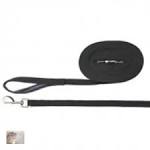 Tracking Lead Flat Strap 10m 20mm Black