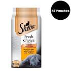 Sheba Pouch Cig ChoicePoultry Select 6Pk 50g