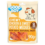 Good Boy Chewy Chicken With Sweet Potato Wedges 90g