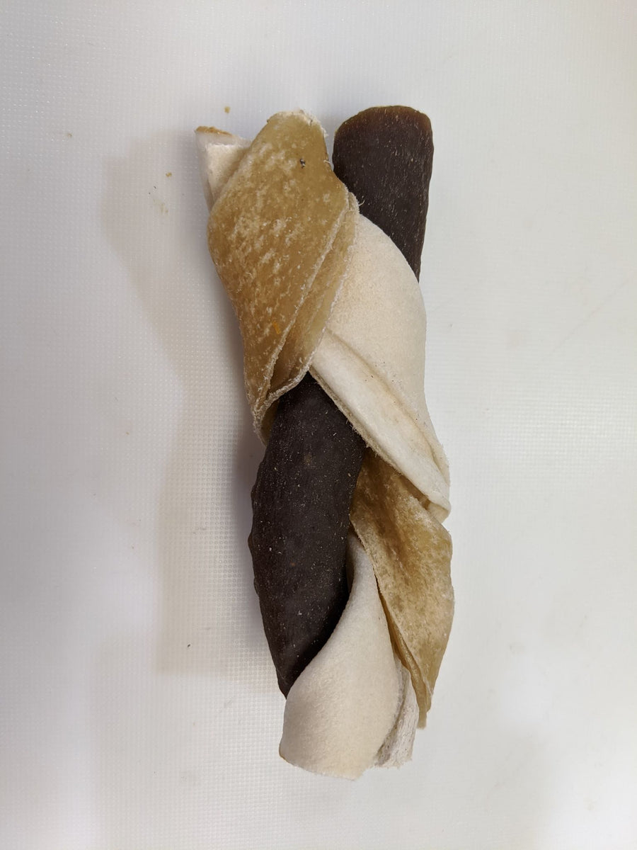 Beef Braided Stick Large 20cm