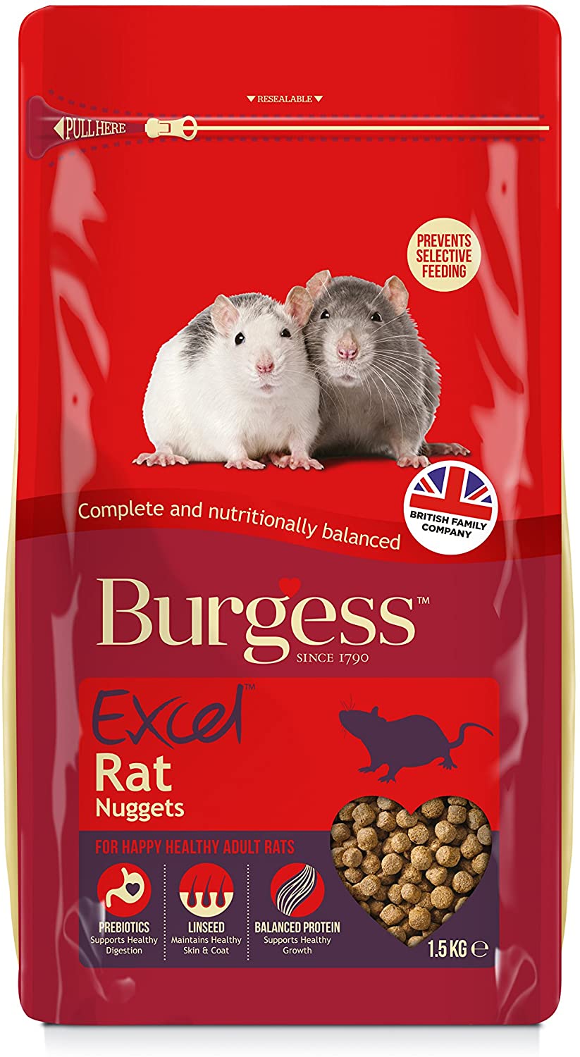 Burgess Excel Rat Nuggets 1.5kg