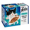Felix Cat Pch MPk MeatyLoaf Asstd 12Pk 100g