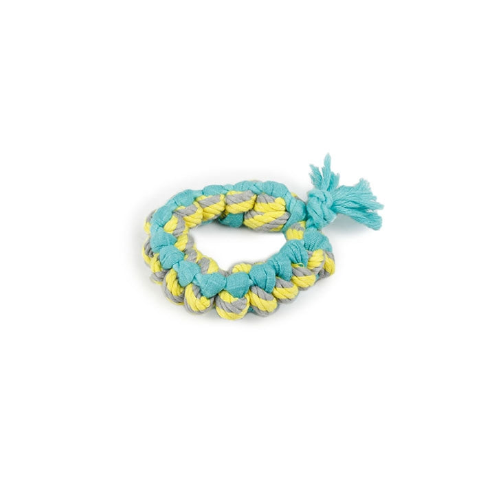 All For Paws Pups Ring Multi Chew Sweater Rope Dog Toy