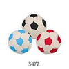 Soft Soccer Balls, White-multicol. 6 Cm