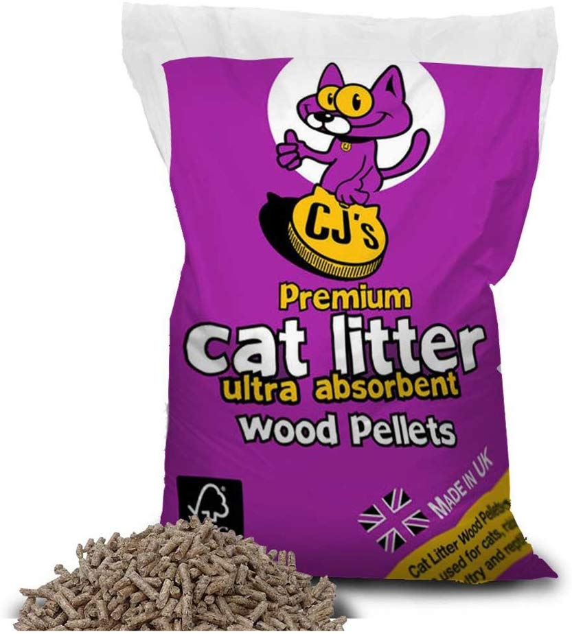 Cat litter wood pellets 30l hotsell