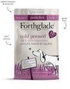 Forthglade Dog Cold Pressed Dry Dog Food Duck - Grain Free 2.5kg