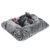 Luxury Snuggles Plush Rabbit Bed 43x33cm