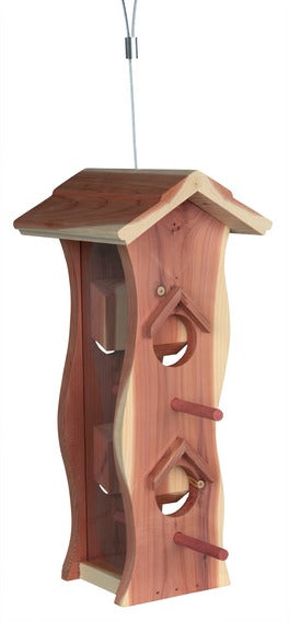 Food dispenser, cedarwood, 12