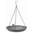 Hanging Bird Bath2,200ml/30cm Grey
