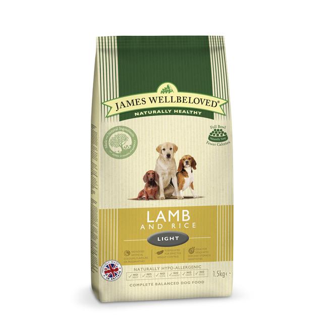 James Wellbeloved Dog Light Lamb and Rice