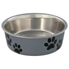 Stainless steel bowl, plastic-coated exterior 0.4 l  14 cm