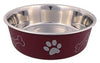 Stainless steel bowl, plastic-coated exterior 0.4 l  14 cm