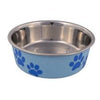 Stainless steel bowl, plastic-coated exterior 0.4 l  14 cm