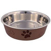 Stainless steel bowl, plastic-coated exterior 0.4 l  14 cm