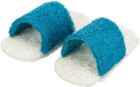 Set Of Loofah Sandals 8cm
