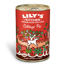 Lily's Kitchen Tins Cottage Pie Dog 400g