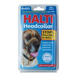 Halti Headcollar Padded Black Size 4