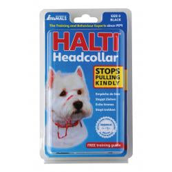 Halti Headcollar Padded Black Size 0