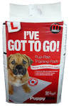 Mikki Pup-pee Pads 50 Pack