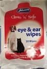 JVP Clean N Safe Eye And Ear Wipes X30