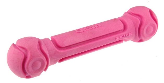GiGwi Foamer TPR Dumbbell (Rose)
