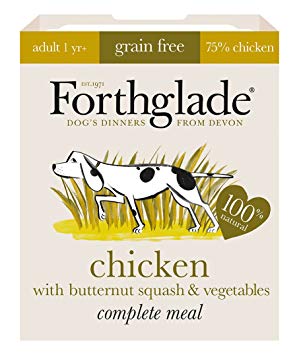 Forthglade Complete Grain Free Adult Chicken Butternut Squash 395g