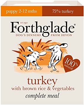 Forthglade Complete Adult Turkey & Brown Rice 395g
