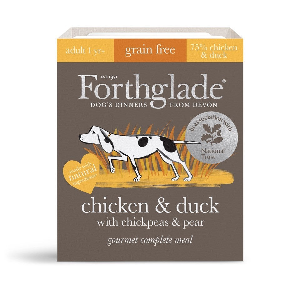 Forthglade Gourmet Grain Free Chicken & Duck 395g